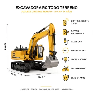 Excavadora Todo Terreno en Maty